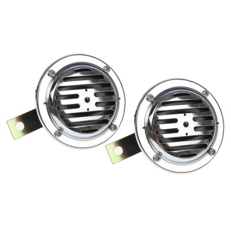 Car signal AVS Electric 1007, 12 V, 335/435 Hz, 115 dB, d = 90 mm, set 2 pcs.