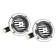 Car signal AVS Electric 1007, 12 V, 335/435 Hz, 115 dB, d = 90 mm, set 2 pcs.