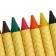 Voskovoy pencils, 12 colors, thick, 93 x 11 mm, in a cardboard box