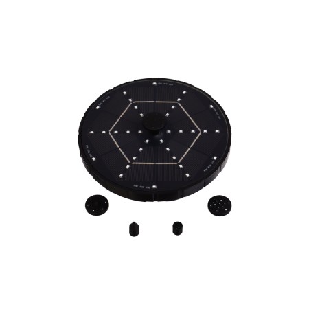 Fountain on a sunny battery, h = 0.55 meters, 180 l/h, 7 watts, LED backlight, JT-180-36LED