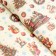 Packaging paper "Gift steam locomotives", white craft, 1 sheet, 80 g/m2, 72 x 100 cm