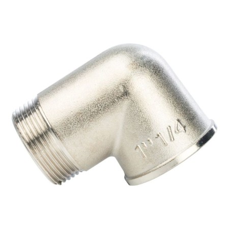 STOUT SFT-0012-000114, 1 1/4 ", external/internal thread, nickelled brass-4