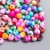 Beads for creativity plastic "Balls Marble Divorces" set 20 grams d = 0.6 cm