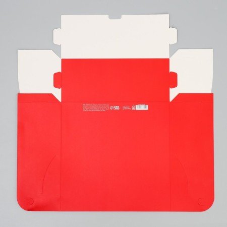 Folding box "Santa Claus", 25 x 25 x 10 cm, new year-7
