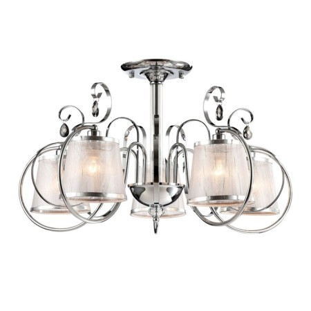 Freya FR20-CL-05-CH SIMONE, 739x739x409 mm ceiling lamp, E14, 5x40W, chromium color