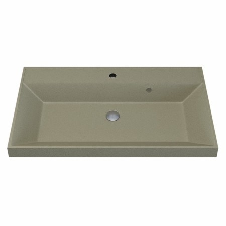 Sink uperwood Classic Quartz 80 cm, quartz, beige matte, dessert-4