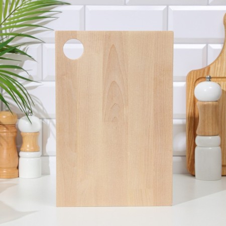 Board wooden "Classic" 30x20x1.8 cm birch-1