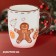 New Year's mug of the share "Ginger men", 11.6 × 8 × 10 cm