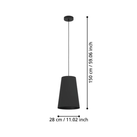 PETROSA 1x40W chandelier E27-3