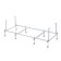 The frame for the rectangular bath Santek "Corsica" 180x80 cm