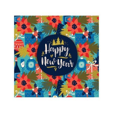 Organizer in a bath on suction cups "New Year's Celebrations", for storing toys and trifles, size 33x39 cm-1