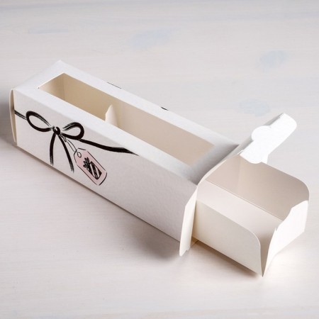 Makarun box, confectionery packaging, “you” 18 x 5.5 x 5.5 cm-1