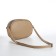 Bag Women's Cross-Bodi with a zipper, beige color