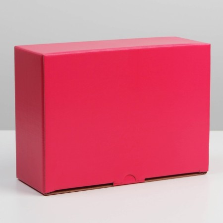 Gift folding box, packaging, Fuchsia, 26 x 19 x 10 cm-5