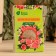 Jet washcloth with natural soap rose, 100 g