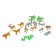 Animal set "Wild Nature" with accessories, 12 figures