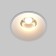 Built-in lamp Technical DL058-12W3K-W ROUND, 80x80x60 mm, LED, 12W, 920LM, 3000K, white color