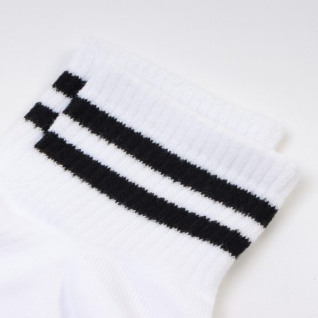 Women's socks, white color/stripes, size23-25-1