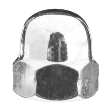 Гайка ЗУБР, колпачковая, DIN1587, оцинкованная, М6, 5 кг