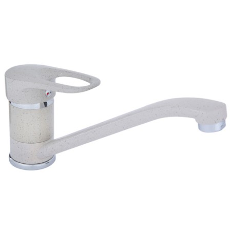 Accoona A4130E kitchen mixer, one -leaf, beige, glossy
