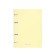 A notebook on rings A5, 80 sheets in the Erichkrause "Pastel", plastic cover, OFSET BOLK, 100%whiteness, mix