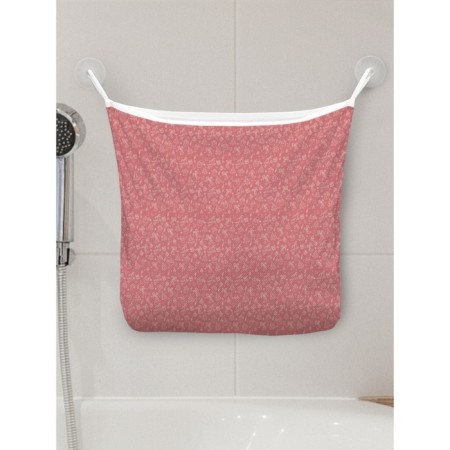 Organizer in a bathtub on the suction cups “red fun”, for storing toys and trifles, size 33x39 cm
