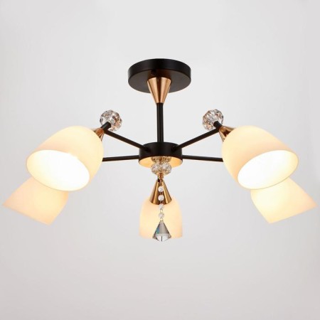 Chandelier 86505/5 E27 40W Black-gold 70x70x53 cm Bayerlux-1