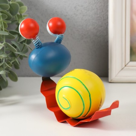 Souvenir Metal "Smile Snail" MIX 15x6.5x12 cm-3