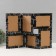 Photo frame MDF in 6 photos 10x15 cm, 10x10 cm "Riddle" black 33x47.8x1.1 cm