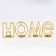 Summary of the metal desktop "Home", 13.5 x 42 cm, gold