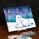 New Year's picture on numbers on canvas with the subframe "New Year! Polar bears ", 40 × 50 cm