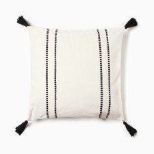 Pillowcase decorative Ethel Scandil 45x45 cm, black color, cotton