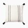 Pillowcase decorative Ethel Scandil 45x45 cm, black color, cotton