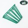 Hay feeder, plastic, 9.5 x 7.5 x 5cm, emerald