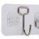A hanger with an adhesive surface of 6 hooks tundra, transparent, 1 pc.