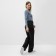 Jeans insulated female, gray color, size 25 (40/42)