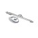 Wall lamp Artifex 570 mm, 105 mm, LED 8W