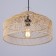 Ceiling Lamp from Rotan "Franz", 1 × 120 W, E27, 40 × 40 × 25 cm