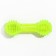 The toy luminous for dogs "Round bone", TPR, 15 cm, yellow