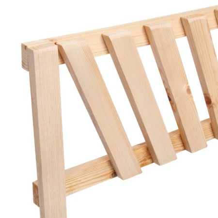 Decorative fence, 28 × 88 cm, 1 section, wood, Greengo-8