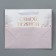 Package Craft gift with a plastic window, packaging, “tender”, 24 x 20 x 11 cm