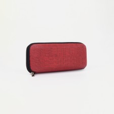 Lightning glasses case, red color