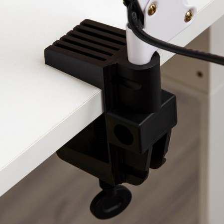 Lamp on the clamp 101 "Springs, white" E27 40W Risalux-7