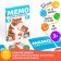 Board game "Memo. Moms and kids ", 28 cards, 3+