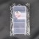 Organizer for needlework, with a suspension, 5 departments, 12.8 × 6 × 2.5 cm, the color is transparent