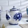 Teapot "Family", h = 19 cm, 2.1 l, gzhel