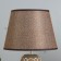 Camila table lamp E14 40W Coffee-white 22x22x35 cm Risalux