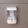 Dispenser for antiseptic/liquid soap, 700 ml, sensory, plastic, white color