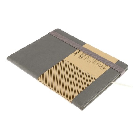 Universal diary for grades 1-11, hard cover, artificial leather, elastic band, lies, tinted block, 48 sheets-6