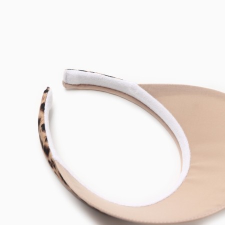 Feminine visor minaku "leopard" color Poil color, rr 56-58-3